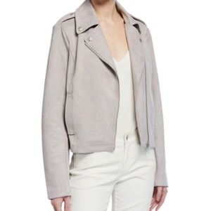 NWT Bagatelle Faux-Suede Biker Jacket